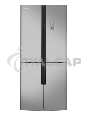 Холодильник Hansa FY418.3DFXC нержавеющая сталь двухкамерный 274/144л морозилка снизу