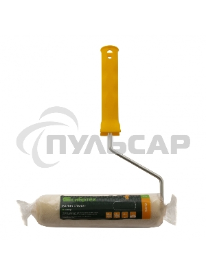 Валик Лаки, 180 мм, ворс 5 мм, D - 36 мм, D ручки - 6 мм, велюр Сибртех