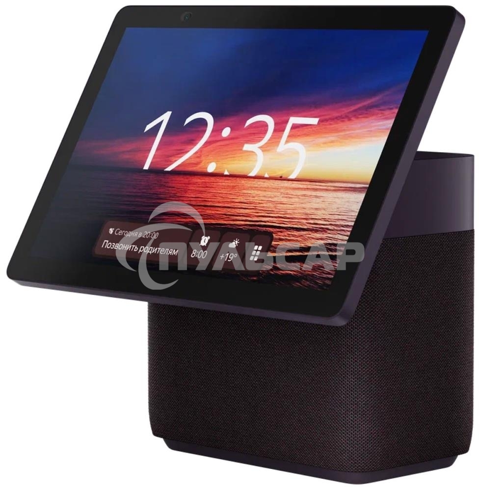 Умная колонка с дисплеем Яндекс Станция Дуо Макс, Zigbee, 60Вт, с голосовым ассистентом Алиса на YaGPT, красный (YNDX-00055RED)