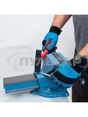 Тиски слесарные, 125 мм, поворотные (Глазов) Россия