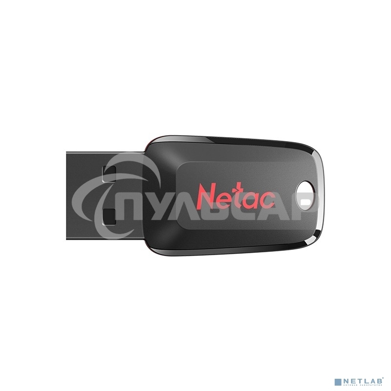 Флешка USB R/W Netac 128 Gb U197 NT03U197N-128G-20BK USB2.0 черный/красный