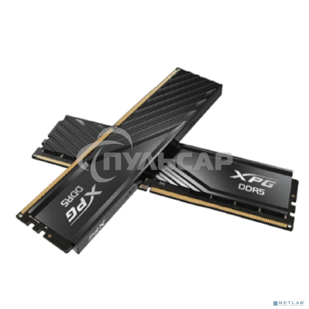 Оперативная память XPG Lancer Blade Black, DDR5, 32Gb (2x16Gb), 6000MHz, CL34, DIMM, с радиатором, черный