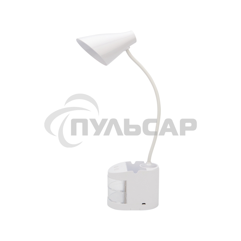 Светильник настольный Rexant Click Shift с ночником, на основании, LED, 6 Вт, 4000 К, диммируемый 3 ступени, заряжаемый (автономный режим 3 часа)