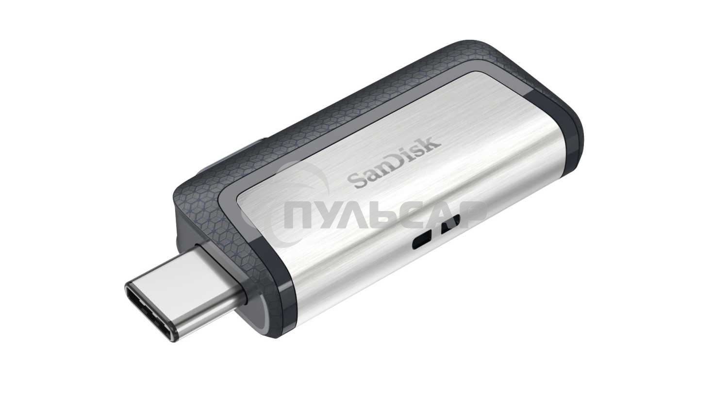 Флешка USB Sandisk 64 Gb Ultra Dual SDDDC2-064G-G46 USB 3.0 серый/узор