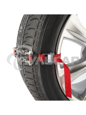 Цепи (браслеты) противоскольжения Rexant для легковых авто (колеса 165-205 мм), к-т 6 шт.