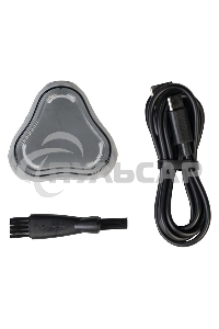 Электробритва Galaxy Line GL 4209, бронзовый, аккумуляторная, 5 Вт, Li-Ion аккумулятор емкостью 600 мА*ч, вр. непр. работы до 1,5 ч, ножи из нержавеющей стали, 3 независимые плавающие головки, возможность промывки бреющего блока, индикатор заряда и работы