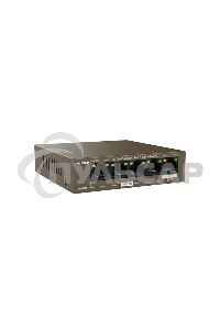 Коммутатор TENDA G1105PD (IP-COM) (5 портов Ethernet 10/100/1000 Мбит/сек, 4xPoE IEEE 802.3af 15.4W (max 30W)) (G1105PD)