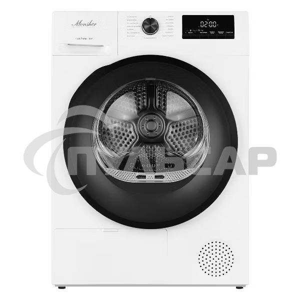 Сушильная машина MONSHER MDM 660 Blanc белый, 9 кг, сушка - тепловой насос, программ - 15, 60 x 85 x 68.5 см