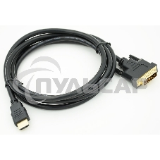 Кабель HDMI/DVI-D 3м SIEMAX 19M - DVI Dual Link, черный
