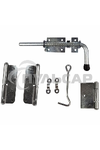 Петля накладная левая 110 цинк