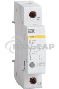 Расцепитель независ. РН47 на DIN-рейку ИЭК MVA01D-RN