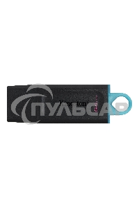 Флешка USB Kingston 64 Gb USB 3.2 Gen 1 DataTraveler Exodia черный/бирюзовый