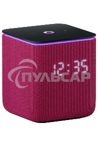 Умная колонка Яндекс Станция Миди, ZigBee, 24Вт, с голосовым ассистентом Алиса на YaGPT, малиновый