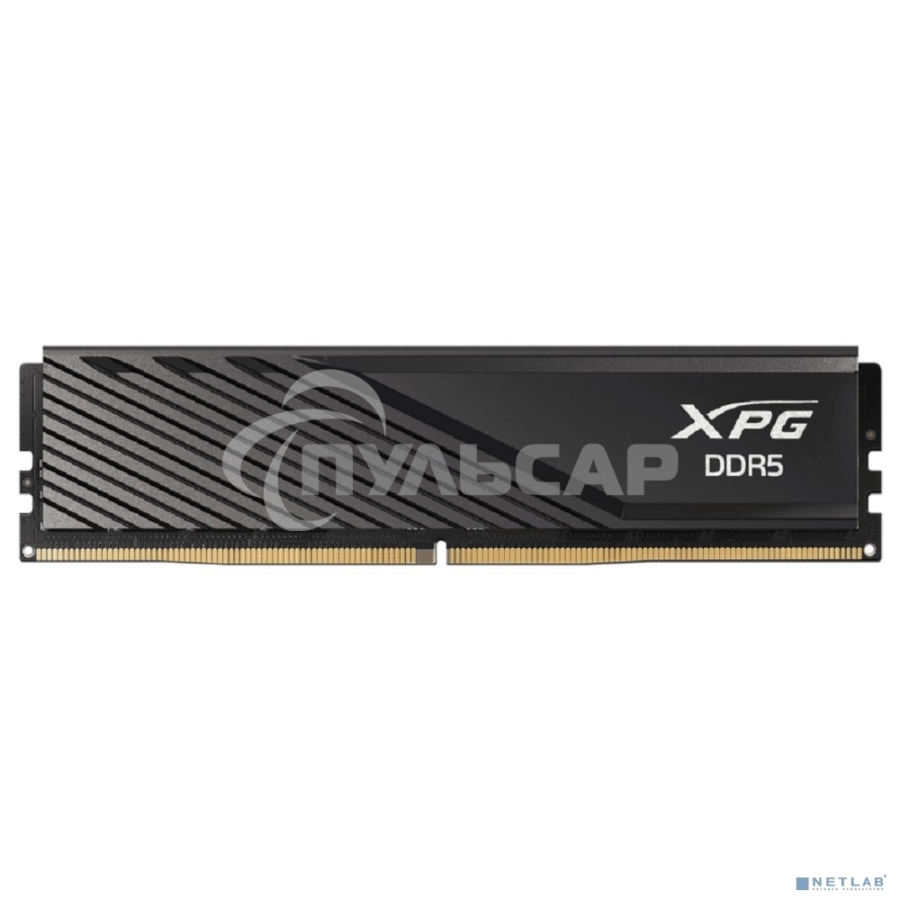 Оперативная память XPG Lancer Blade Black, DDR5, 32Gb (2x16Gb), 6000MHz, CL34, DIMM, с радиатором, черный