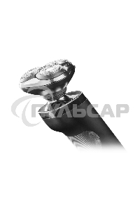 Электробритва Centek CT-2175 (черный) ротор 4D, влажное бритье, 3 плав.головки, USB, зарядка 1 час, подставка