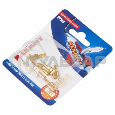 Клемма плоская Rexant, гнездо - 7.7 мм, 1-1.5 мм², (РП-м 1.5-(6.3) / DJ622-D6.3B), в упак. 10 шт.