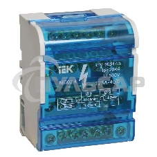 Шины на DIN-рейку в корпусе Iek YND10-4-07-100 (кросс-модуль) ШНК 4х7 3L+PEN ИЭК Шины на DIN-рейку в корпусе Iek YND10-4-07-100 (кросс-модуль) ШНК 4х7 3L+PEN ИЭК