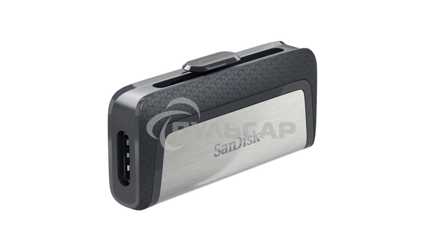 Флешка USB Sandisk 64 Gb Ultra Dual SDDDC2-064G-G46 USB 3.0 серый/узор