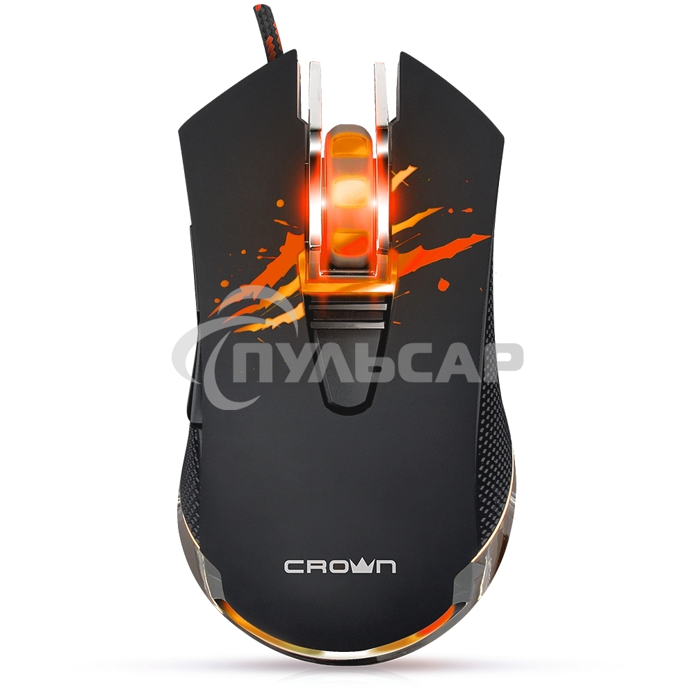 Мышь проводная CROWN Gaming CMXG-614 USB CM000001532 DPI 800/1000/1600/2400