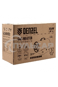 Газовая тепловая пушка Denzel GHG-30, 30 кВт, 900 м3/ч, пропан-бутан