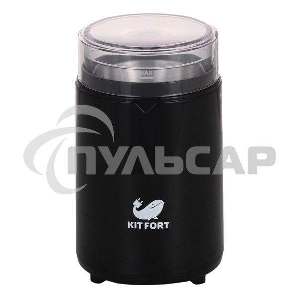 Кофемолка Kitfort КТ-1314 Напряжение: 220 - 230 В, 50/60 Гц.Мощность: 150 Вт.Вместимость: 60 г зерен.