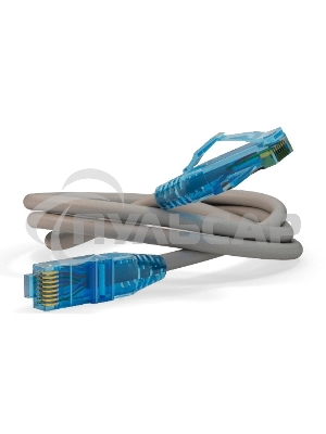 Патч-корд U/UTP кат.6 LSZH 2м PC-LPM-UTP-RJ45-RJ45-C6-2M-LSZH-GY сер. Hyperline 42265