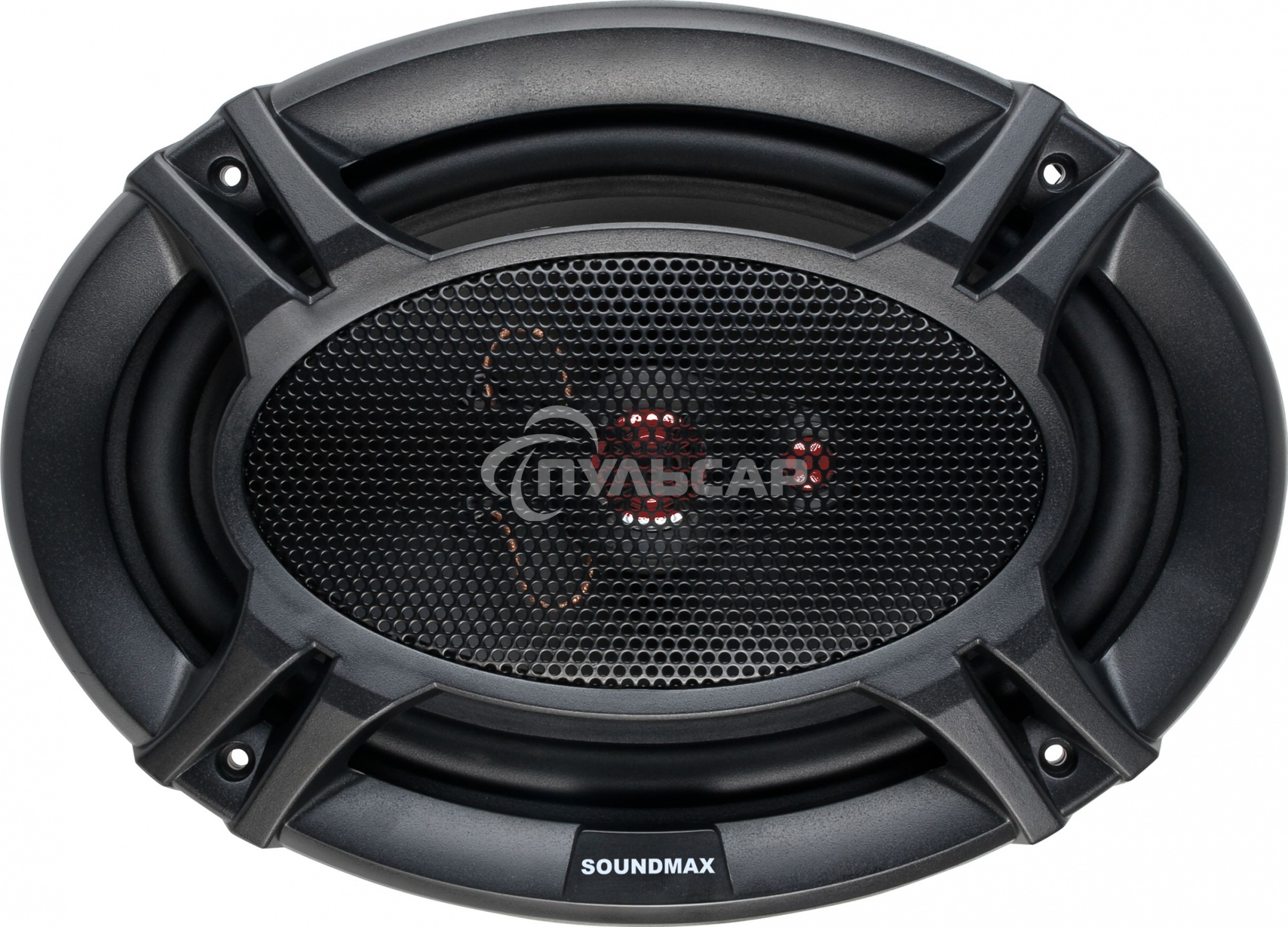 Колонки автомобильные Soundmax SM-CSI693 260Вт 92дБ 4Ом 15x23см (6x9дюйм) (ком.:2кол.) коаксиальные трехполосные