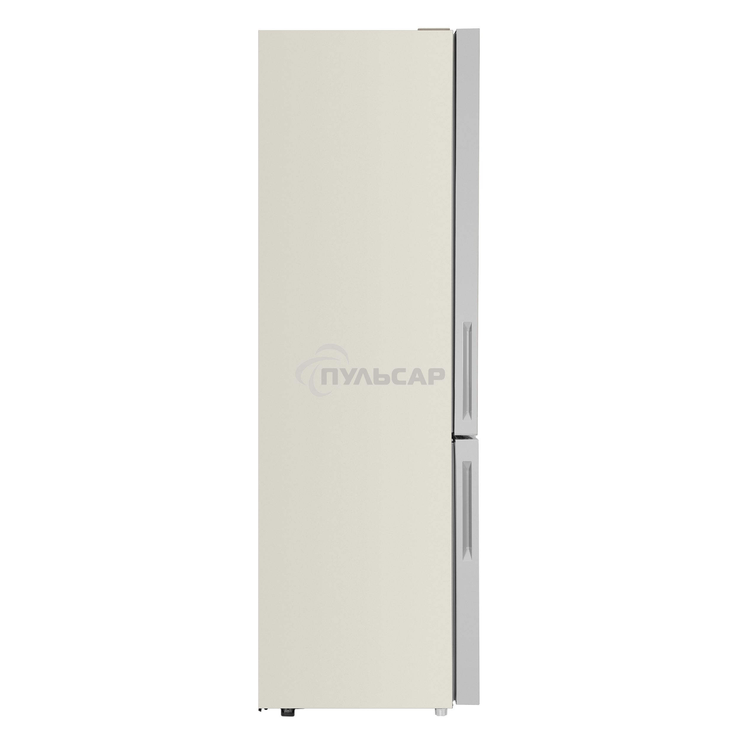 Холодильник Maunfeld MFF200NFBG бежевый двухкамерный 271/106л морозилка снизу, Total No Frost