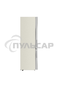 Холодильник Maunfeld MFF200NFBG бежевый двухкамерный 271/106л морозилка снизу, Total No Frost