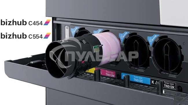 Картридж лазерный Konica-Minolta bizhub C454/554 красный TN-512M (o)