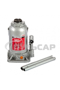 Домкрат гидравлический бутылочный Matrix, 20 т, h подъема 244–449 мм