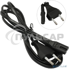 Кабель питания ноутбуков, аудио/видео ExeGate Special PCN-1,8S (CEE7/16->С7) 2*0.5, CCA, 1.8м