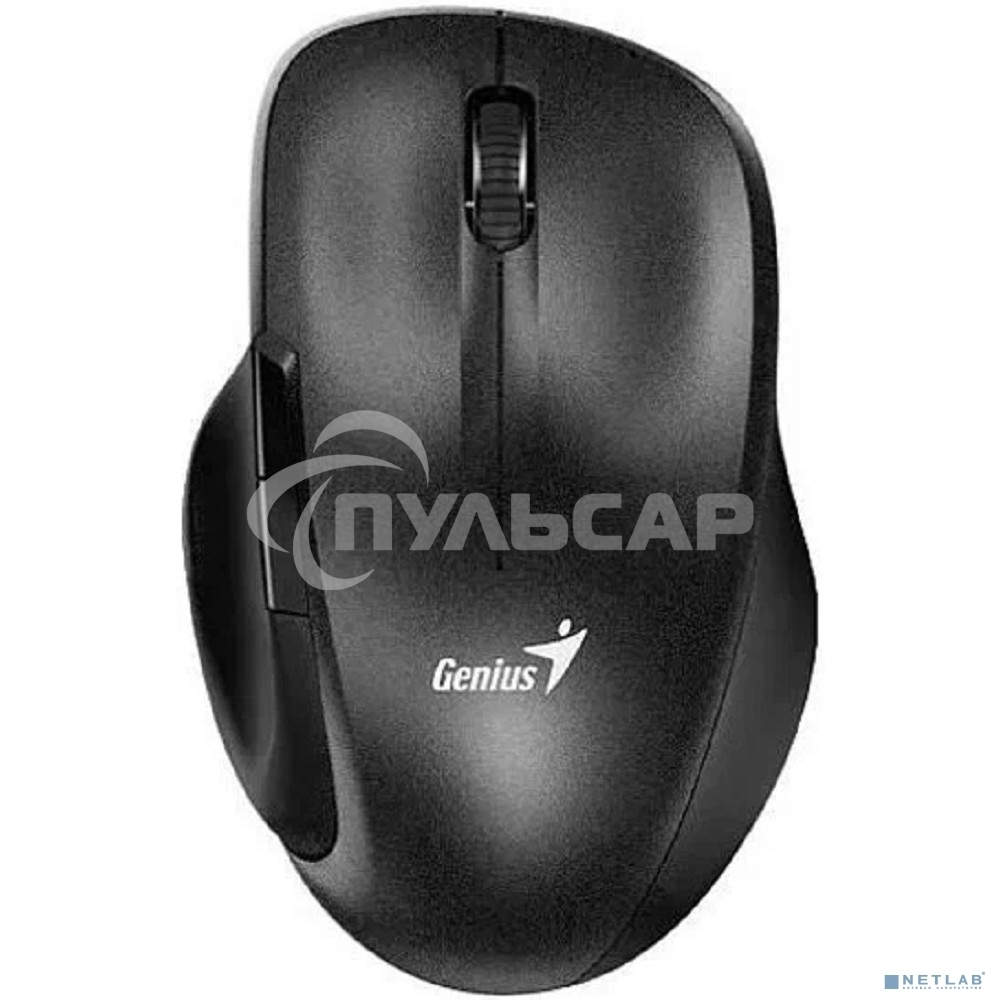 Мышь беспроводная Genius Ergo 8200S черный, 1200 dpi, радиоканал, USB, кнопки - 5