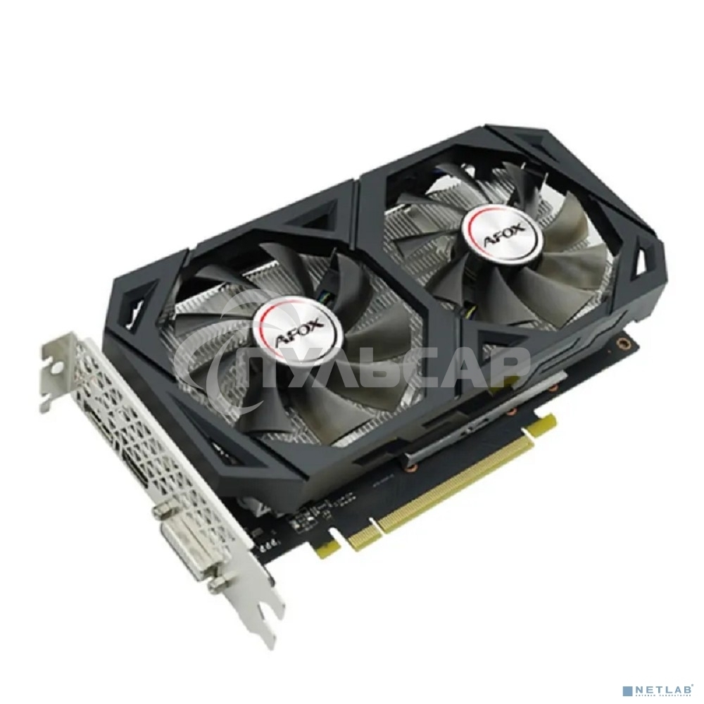 Видеокарта VGA AFOX NVIDIA GeForce GTX 1660 SUPER 6G V4 6Gb, GDDR6/192-bit, PCIe 3.0, 1xDVI-D, 1xHDMI 2.0, 1xDP, 2-slot