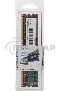 Оперативная память Patriot, DDR3, 4Gb (1x4 Gb), 1600 MHz, CL11, DIMM