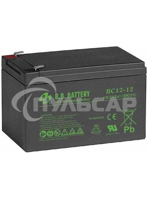 Батарея B.B. Battery BC 12-12 (12V 12Ah)