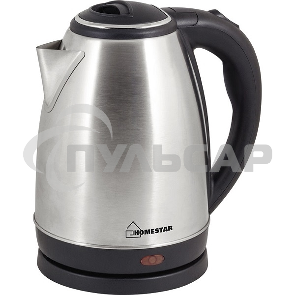 Чайник электрический HOMESTAR HS-1010 1.8л, стальной,1500Вт (003013)