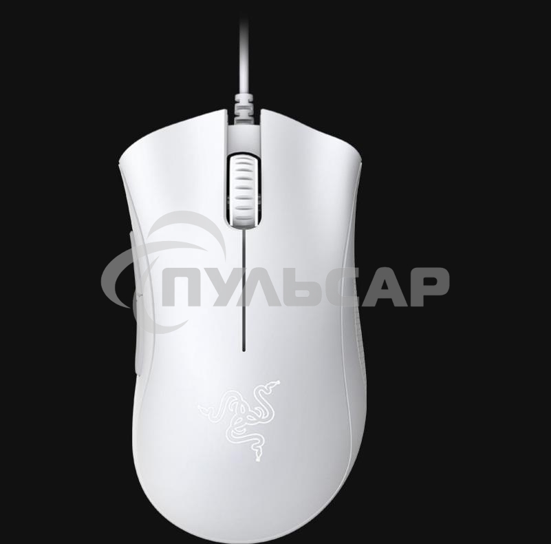 Мышь проводная Razer DeathAdder Essential белый, 6400 dpi, USB, кнопки - 5