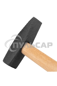 Молоток СИБРТЕХ слесарный, 600 г, квадратный боек, деревянная рукоятка 10219