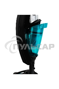 Пылесос вертикальный паровой Kitfort КТ-535-1 черный, питание от сети, 1600 Вт, уборка влажная/паром/сухая, пылесборник 1 л