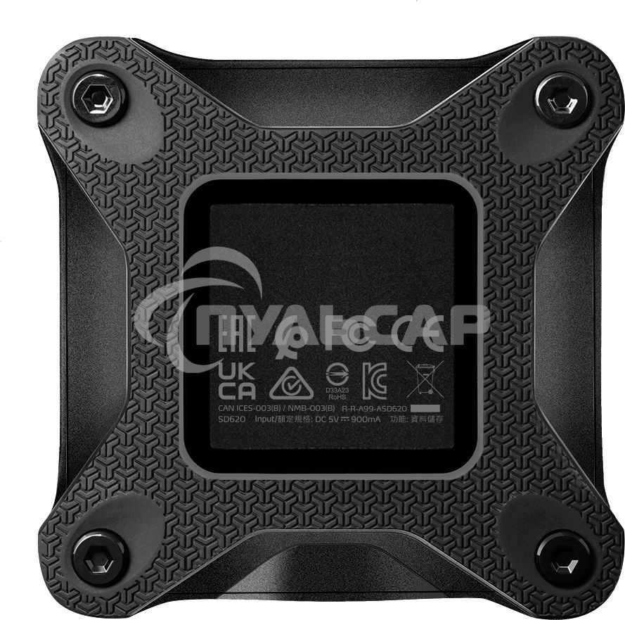 Внешний SSD ADATA SD620, 1TB, USB 3.2 Gen 2 Type-A, R/W 550/480, черный