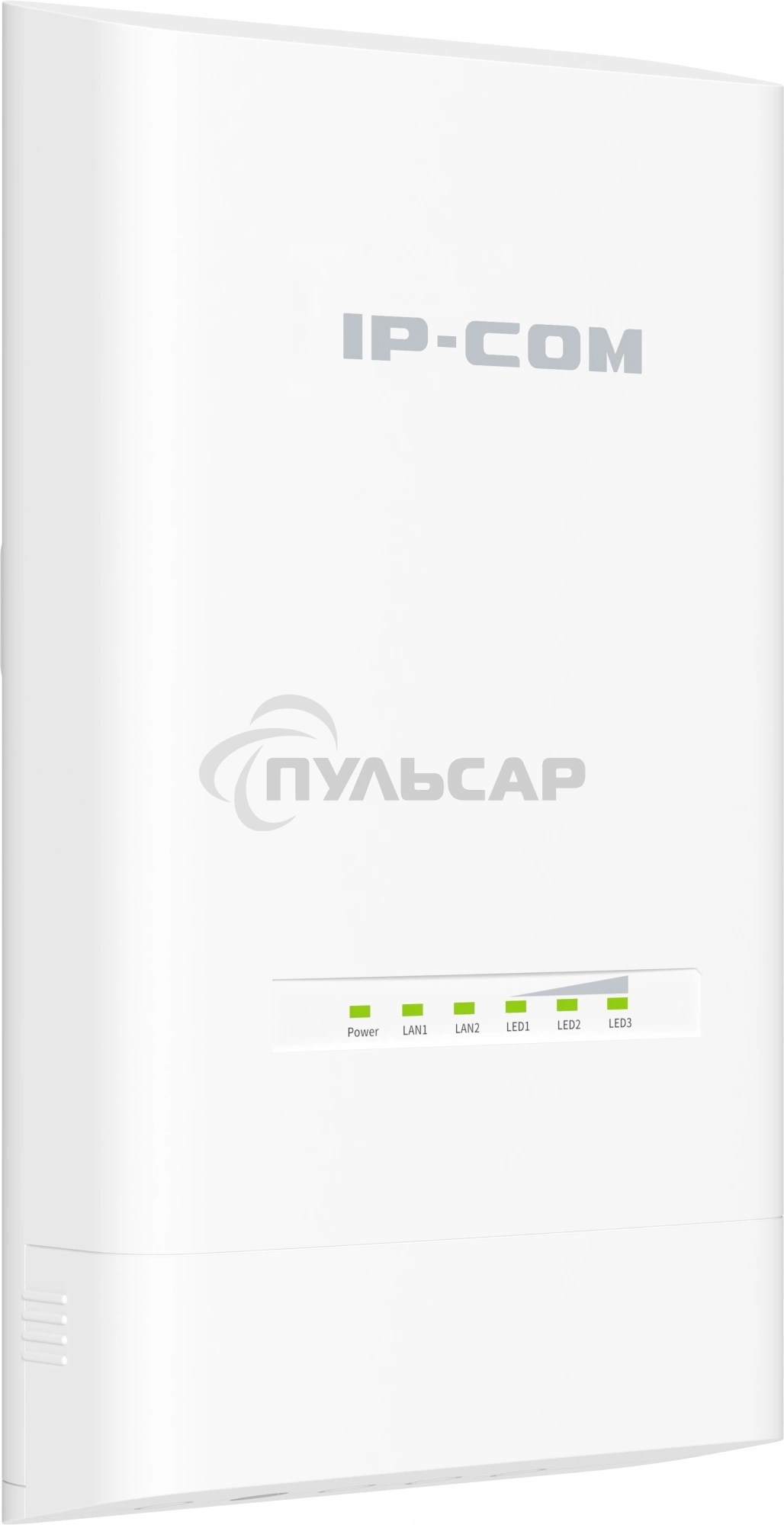 Наружная точка доступа IP-COM CPE12, 5 ГГц, до 867 Мбит/с, IP65, 1х12dbi, PoE, 2х1 Gbит/с, молниезащита 6000В