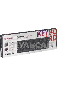 Клавиатура проводная Defender Symbol HB-559 RU USB черный