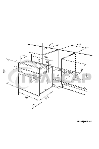 Духовой шкаф LEX EDM 4570 IX55 л, таймер, 7 функций, встраиваемый