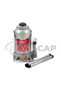 Домкрат гидравлический бутылочный Matrix, 20 т, h подъема 244–449 мм