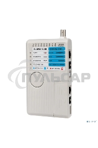 Тестер кабеля универсальный 5 в 1 RJ-45+RJ-11+1394+USB+BNC 3468 Rexant
