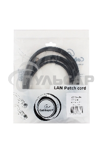 Патч-корд UTP Cablexpert кат.5e, 2м, литой, многожильный черный