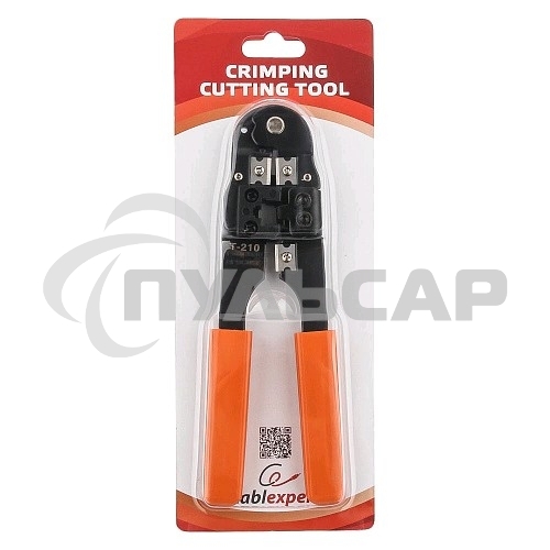 Монтажный инcтрумент Gembird T-210 Инструмент обжимной для витой пары RJ45