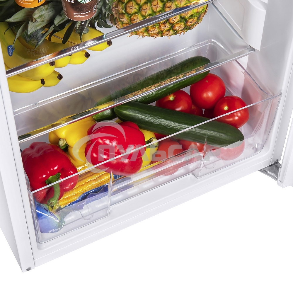 Холодильник Maunfeld MFF143W белый двухкамерный 170/41л морозилка снизу