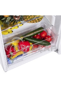 Холодильник Maunfeld MFF143W белый двухкамерный 170/41л морозилка снизу